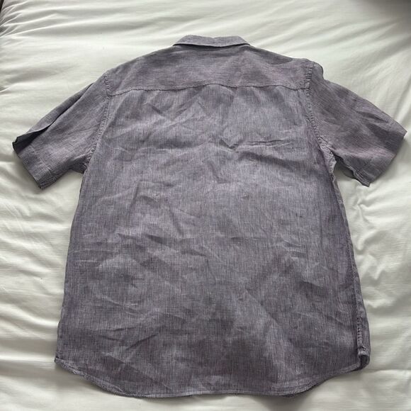 M&S Collection Pure Linen Button Down - Picture 4 of 4